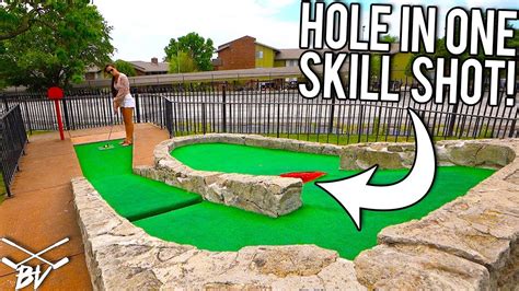 Mini Golf Skill Shots For Bonus Hole In Ones Youtube