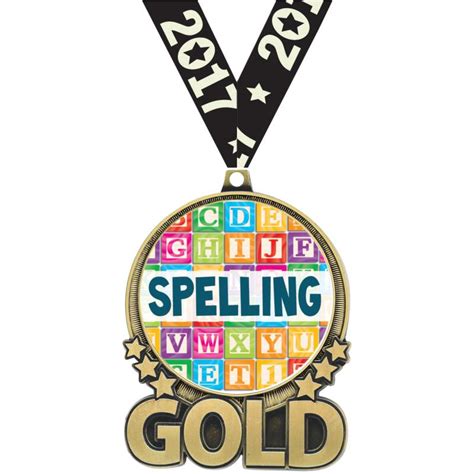 Spelling Trophies Spelling Medals Spelling Plaques And Awards