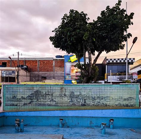 Euclides da Cunha Painel Vila de Canudos na Praça Duque de Caxias é