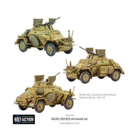 Buy Bolt Action German Sd Kfz Armoured Car Warlord Games