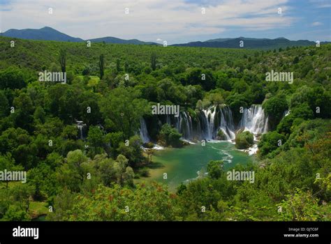 Kravica Kravica Waterfall 11 Stock Photo Alamy