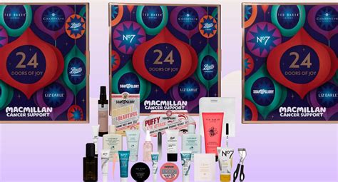 Boots Macmillan Beauty Advent Calendar Packed With No7 And Liz Earle