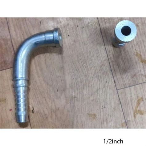 Straight Mild Steel 1 2 Inch MS Hydraulics Hose Fitting For Hydraulic