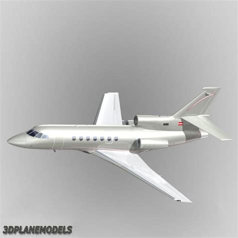 Dassault Falcon 50 Global 3d Model