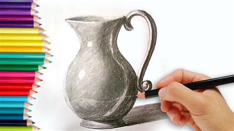 How To Draw A Jug Easily Step By Step Best Drawing Tutorial For