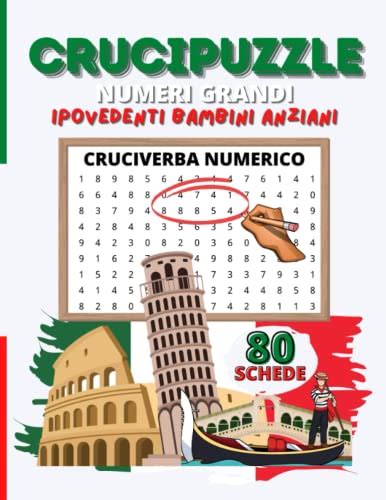 Crucipuzzle Di Numeri Per Adulti Caratteri Grandi Cruciverba Numerico