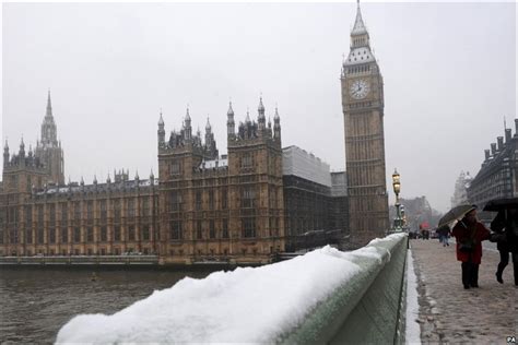 Bbc In Pictures Snowy London