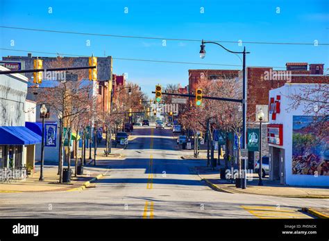 Main Street in Downtown Gaffney South Carolina SC Stock Photo - Alamy