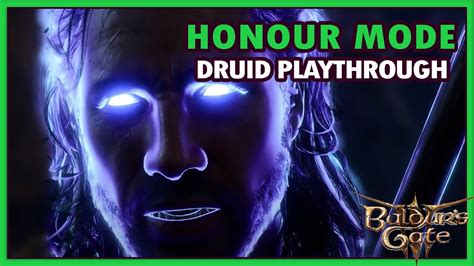 Baldurs Gate 3 Honour Mode Druid Playthrough Part 20 YouTube