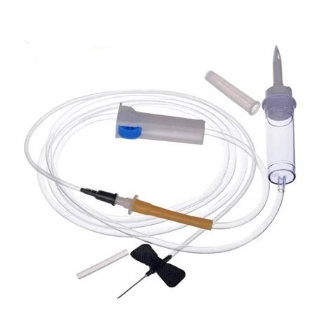 Sterile Infusion Giving Sets IV Set Medical Intravenous Disposable