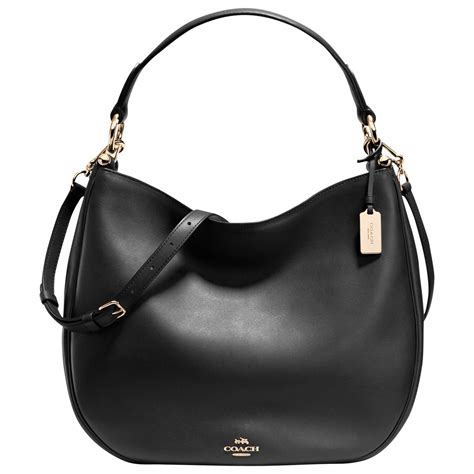 Coach Nomad Leather Hobo Bag In Black Lyst