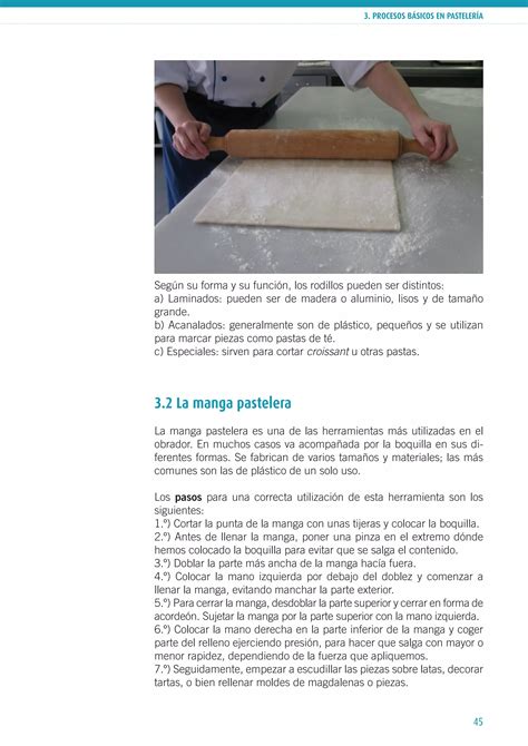 Procesos Basicos De Pasteleria Y Reposteria Editorial Brief Pdf