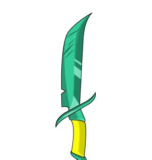 Jade Knife Weapon Sword RedHero