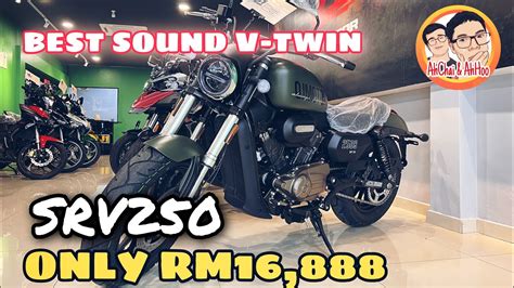 2022 QJ Motor SRV250 Best Sound V Twin Only Cost RM16 888 Best