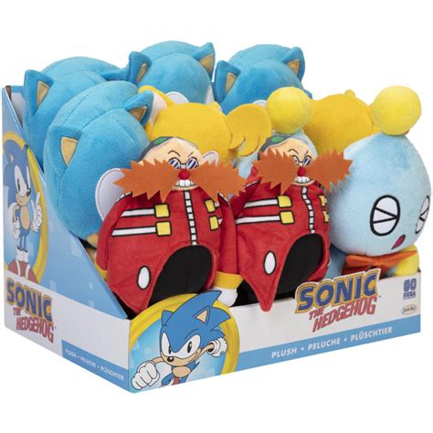 Sonic Basic Plush Assorted Mr Toys Toyworld