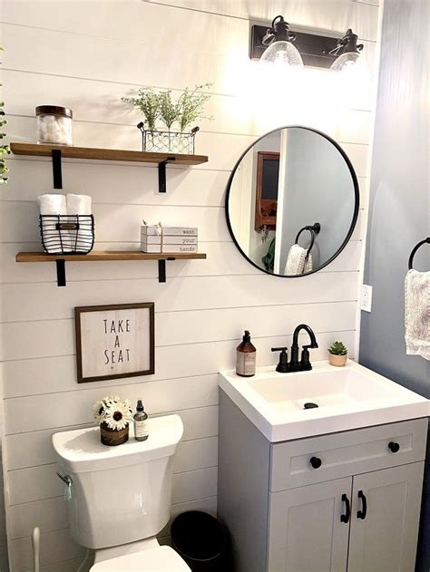 Modern Farmhouse Guest Bathroom Ideas Morton Oshea