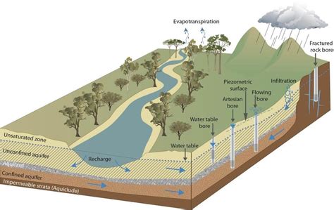 Conceptual Model Of Groundwater Processes And Properties Download Scientific Diagram