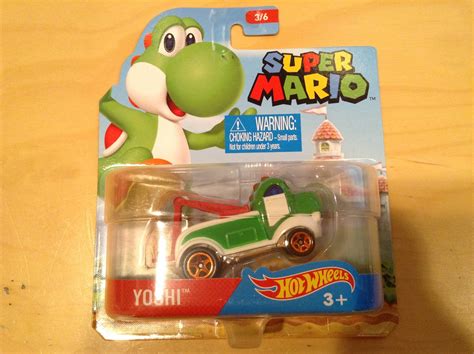 JULIAN S HOT WHEELS BLOG Yoshi 2016 Super Mario Character Car