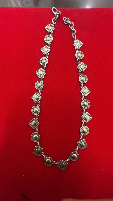 Retired James Avery Necklace Kt And Sterling Gem