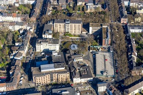 Luftaufnahme Oberhausen Klinikgelände des Krankenhauses Evangelisches