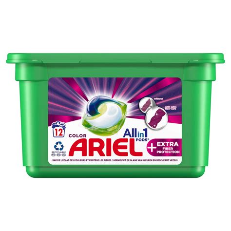 Ariel Lessive All In 1 Pods Fiber 12 Pc Delhaize