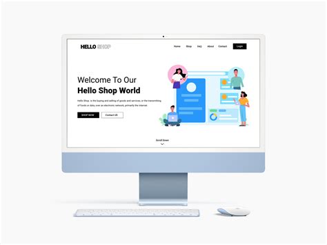 Ecommerce Header Design Website Mock Up Figma Community