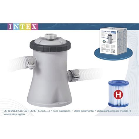 Pompa Filtro Intex 28602 Da 1250 Lh Piscinefuoriterraweb