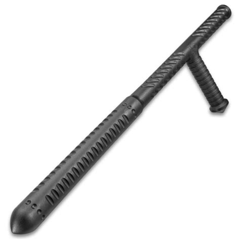 Night Watchman Tac Tonfa Baton Solid One Piece Polypropylene