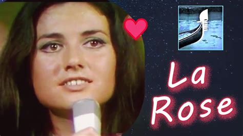 Gigliola Cinquetti La Rose La Rosa Nera French Tv Part