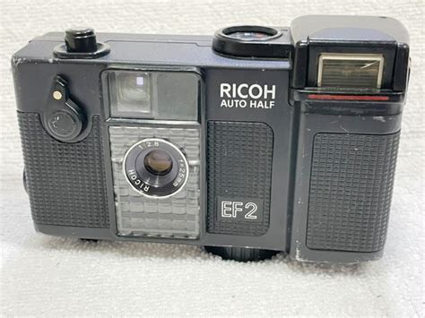 Ricoh Auto Half Ef Half Frame Film Camera Mm F Lens From Japan