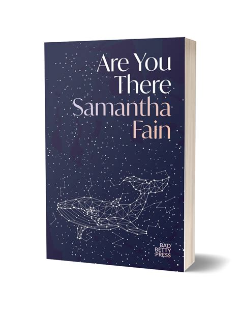 Are You There By Samantha Fain The Poetry Book Society