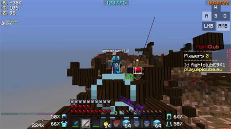 Fight Club Build Uhc En Epicube Youtube