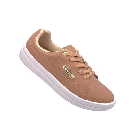 Tênis Casual Feminino Beira Rio 42731107800 Nude Bege