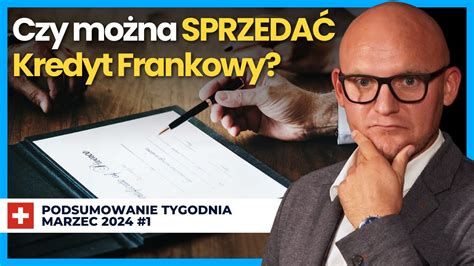 Czy Frankowicz Mo E Sprzeda Sw J Kredyt Adam Bodnar Zlikwiduje