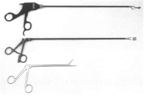 Photograph Showing Petelin Laparoscopic Forceps Laparoscopic Grasping