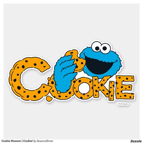 Elmo Cookie Monster Face Sesame Street Svg Sticker Decal Off