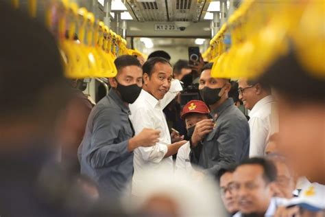 Foto Diresmikan Jokowi Hari Ini Berikut Rute Kereta Api Makassar