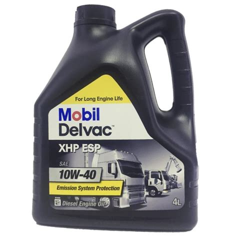 Mobil Delvac XHP ESP 10W40 ideal para vehículos diésel pesados LS