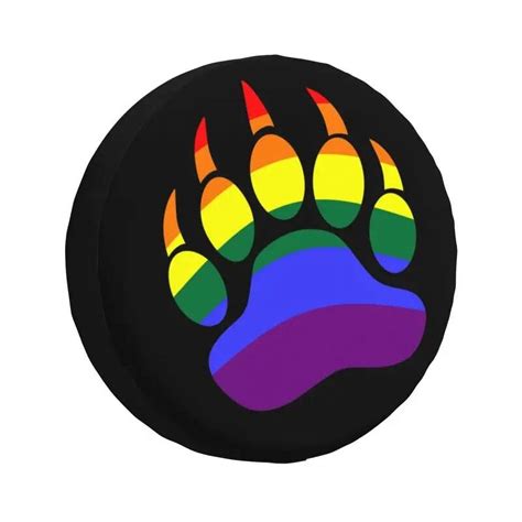 Lgbt Ripped Spare Tire Cover For Honda Crv Jeep Rv Suv Trailer Gay