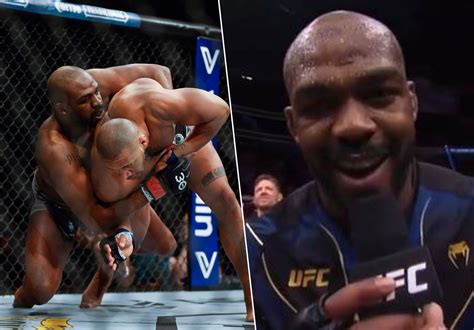 Wát Een Rentree Mma Legende Jon Jones Vernedert Gane Na 124 Tellen In