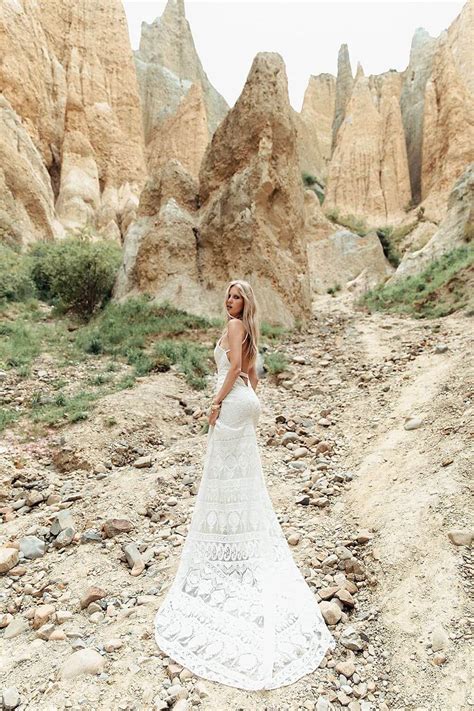 The Most Romantic Bohemian Lace Wedding Dresses For The Perfect Wedding