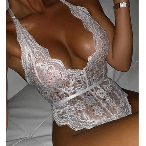Plus Size Open Bra Crotchless Women Sexy Lingerie Lace Porno Underwear Erotic Hot Transparent