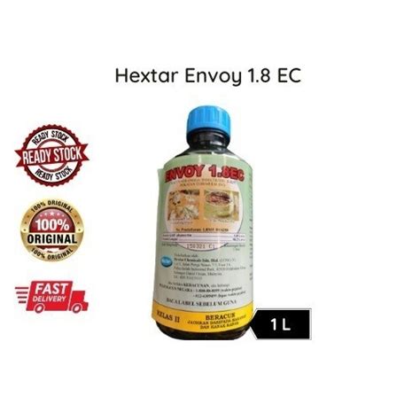 Envoy 1 8ec Insecticide Hextar Abamectin 1 8 Racun Serangga Hama Ulat Pelombong Daun 杀虫剂