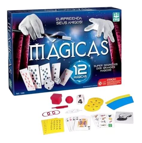 Jogo Kit De M Gicas Truques Nig Brinquedos Mercadolivre