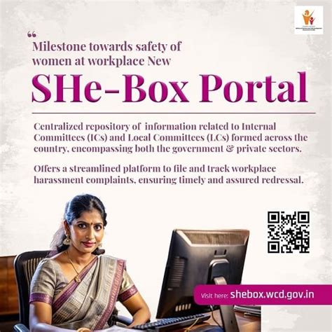 box  complaint  sexual harassment government schemes