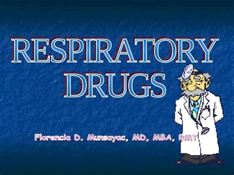 Respiratory Drugs Ppt