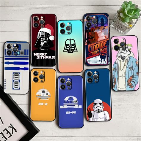 Star Wars Bb R D Black Phone Case For Iphone Mini Xs Pro