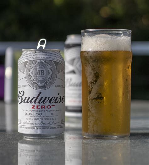 Review Budweiser Zero Non Alcoholic Beer Beercrankca