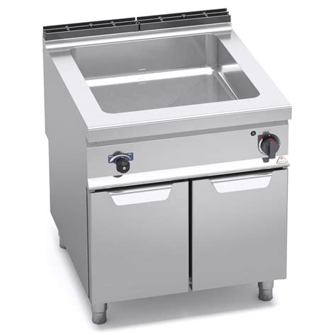 2 X 1 1 GN ELECTRIC BAIN MARIE ON CABINET 20802500 Commercial