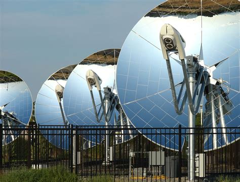 Parabolic Dish Collector Concentrator Glossary Energy Encyclopedia